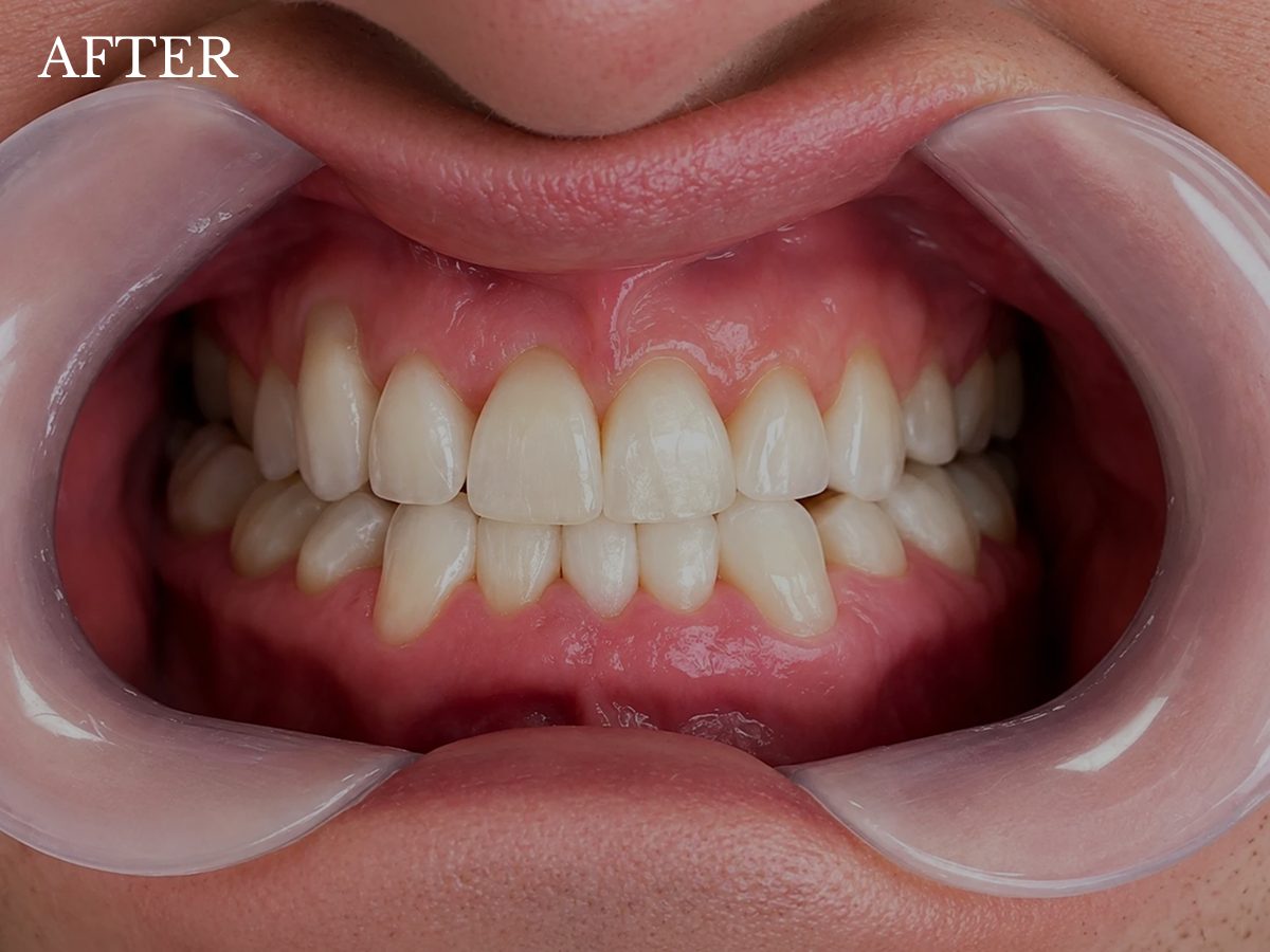 ian after invisalign treatment